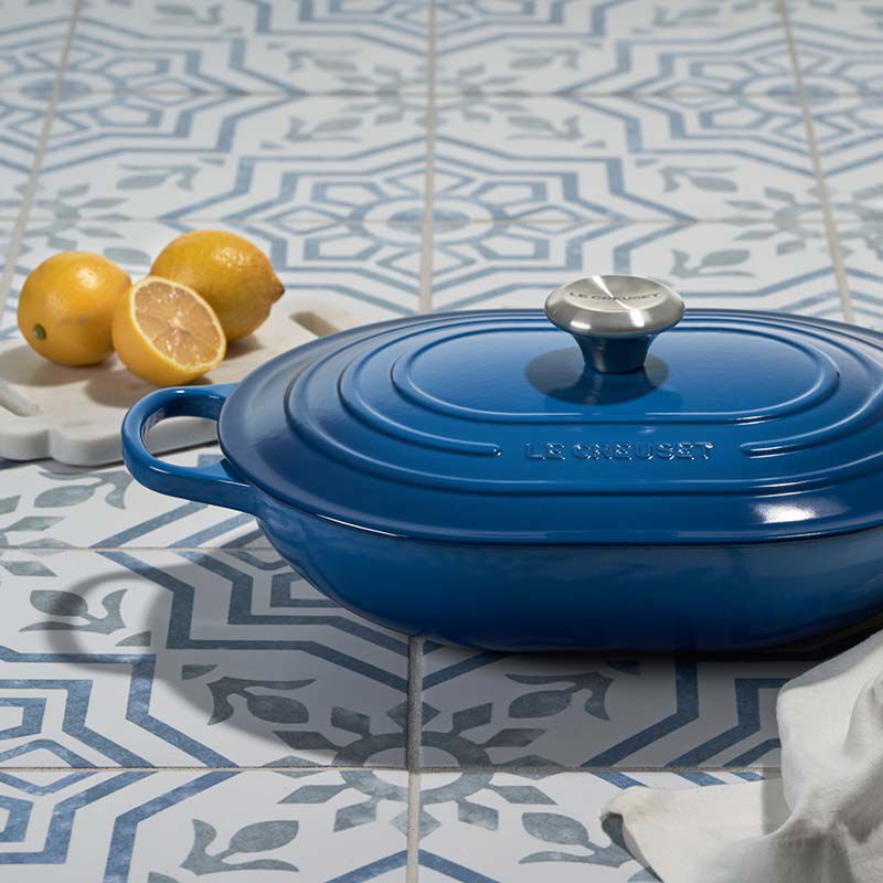 Oblong Casserole Enamelled Cast Iron Casserole Le Creuset